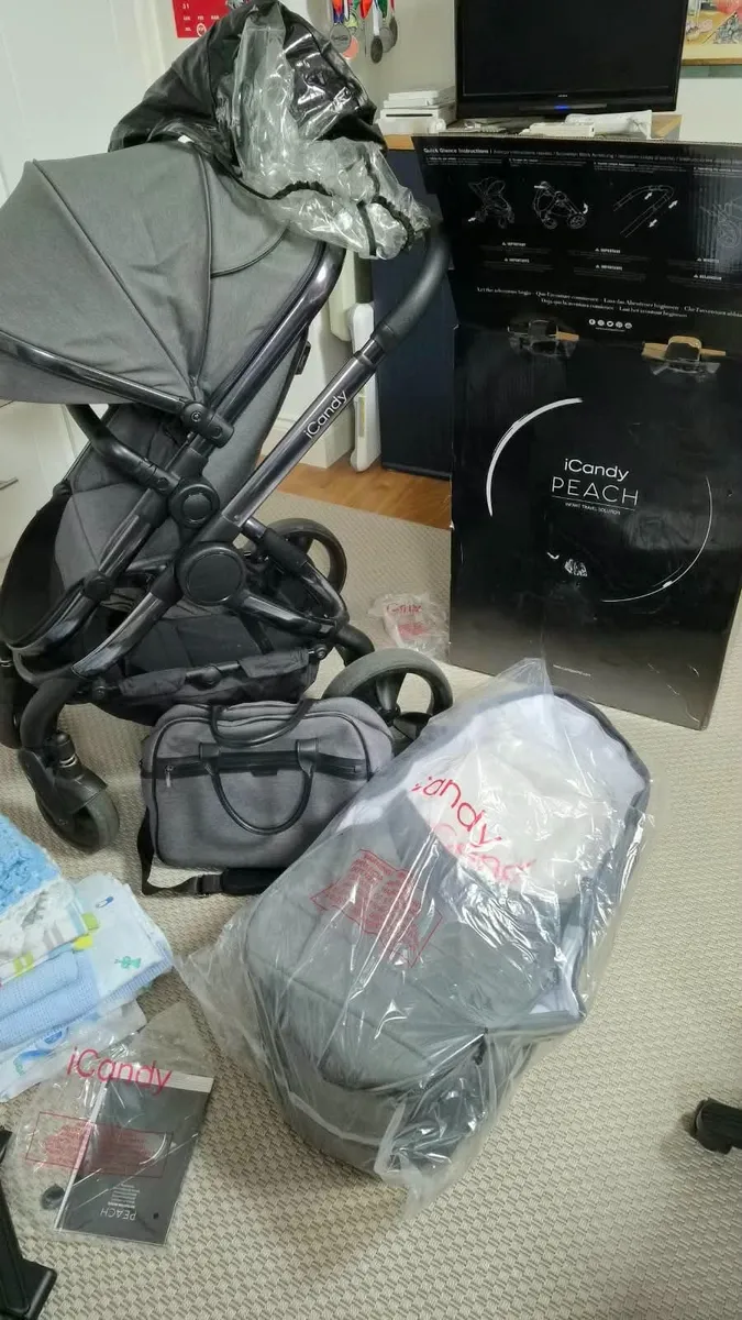 ICandy Pushchair & Carrycot Combo - Image 1