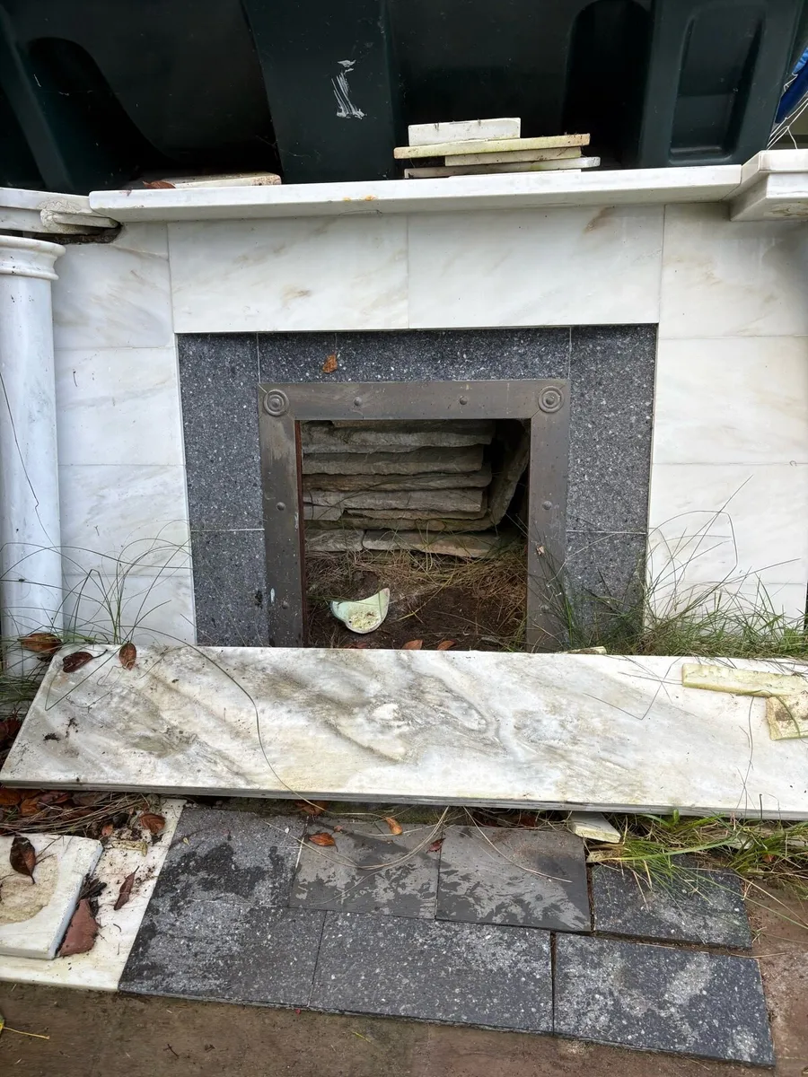 Marble fireplace - Image 2