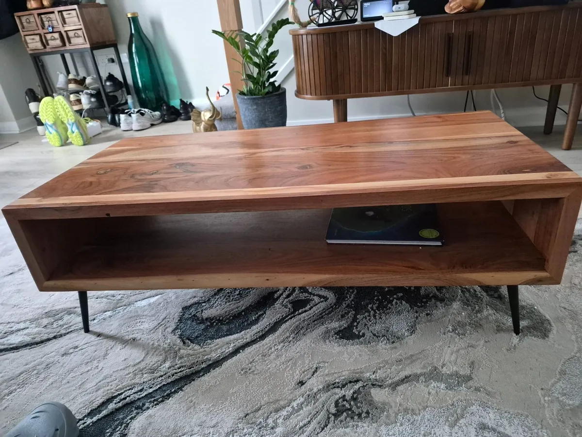 Acacia wood - coffee table - Image 1