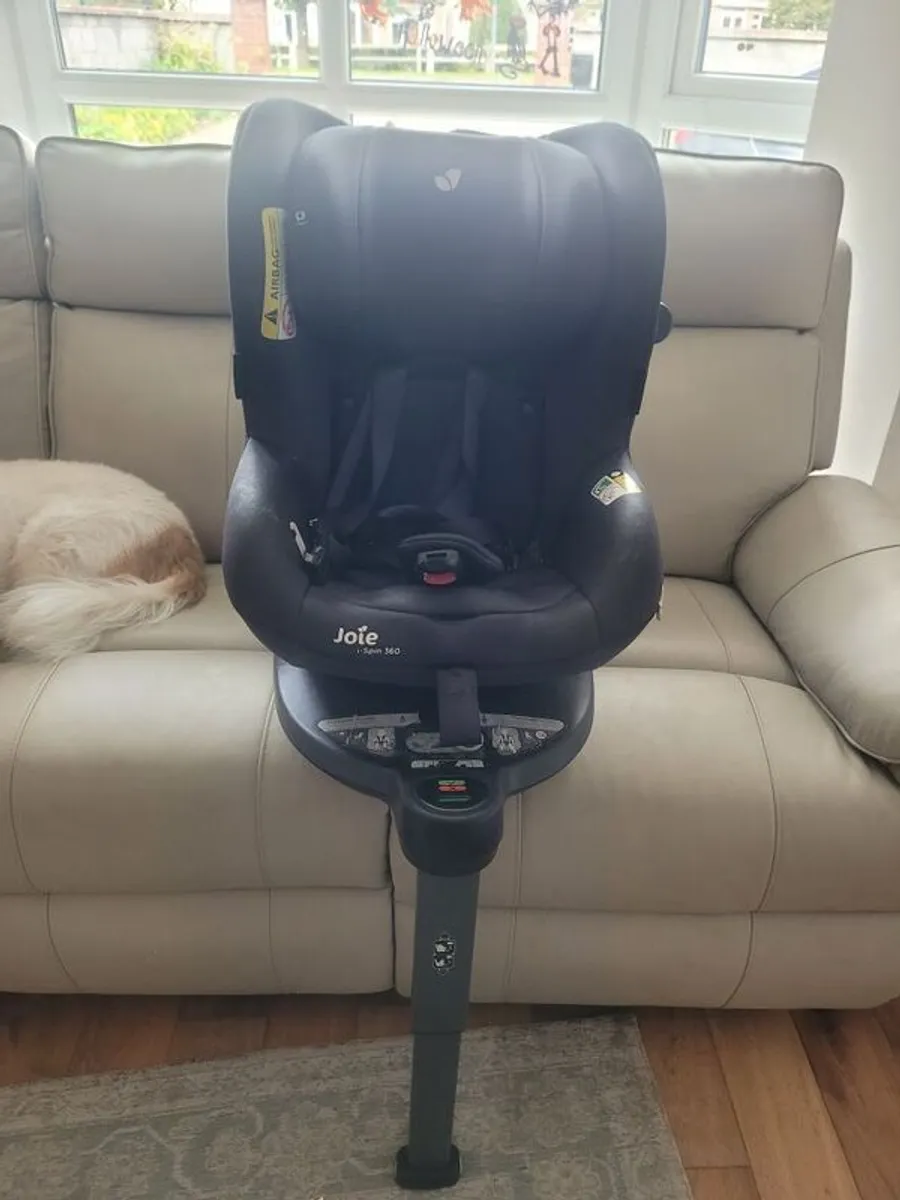 joie ispin 360 car seat - Image 1