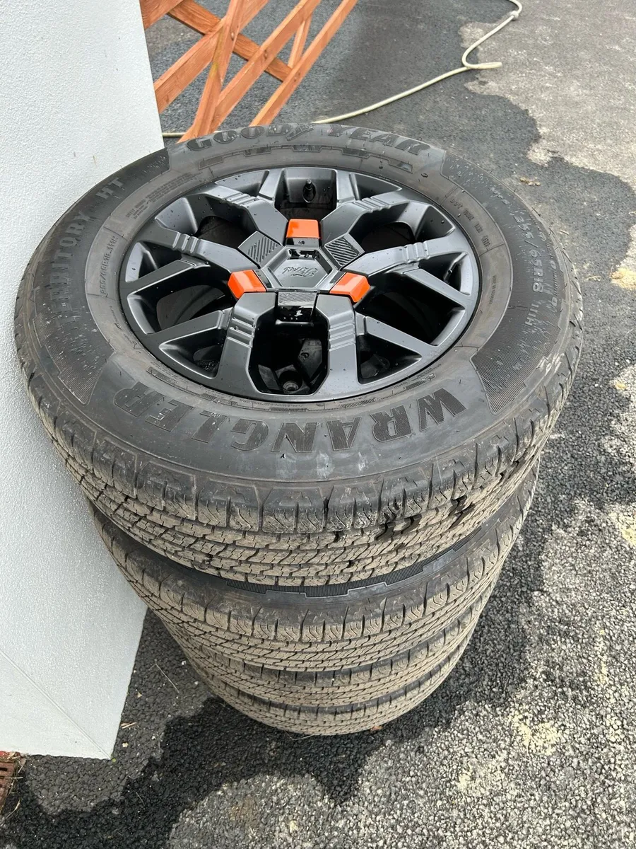Ford Ranger Wildtrak 18” alloys & tyres - Image 2