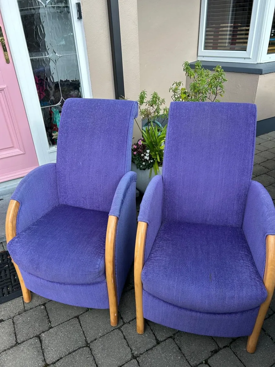 2 arm chairs - Image 2