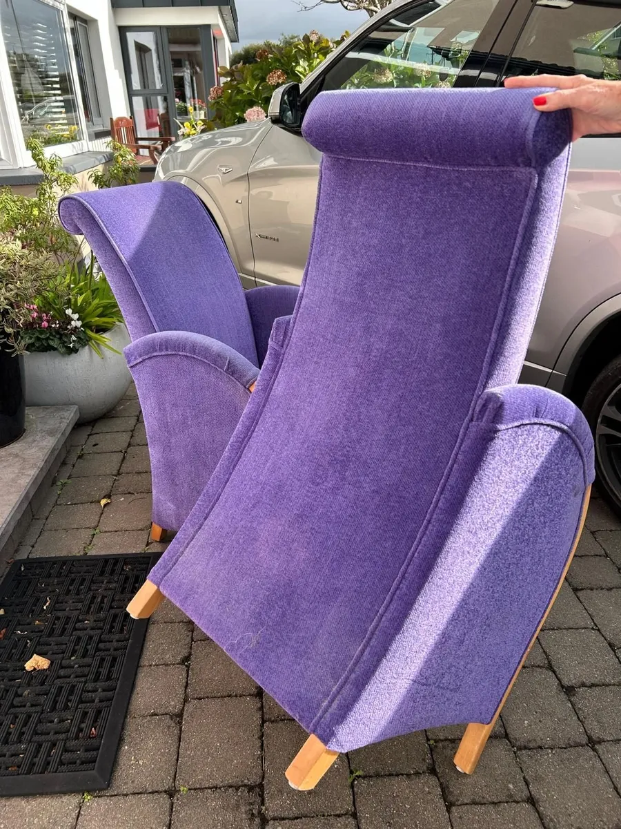 2 arm chairs - Image 4