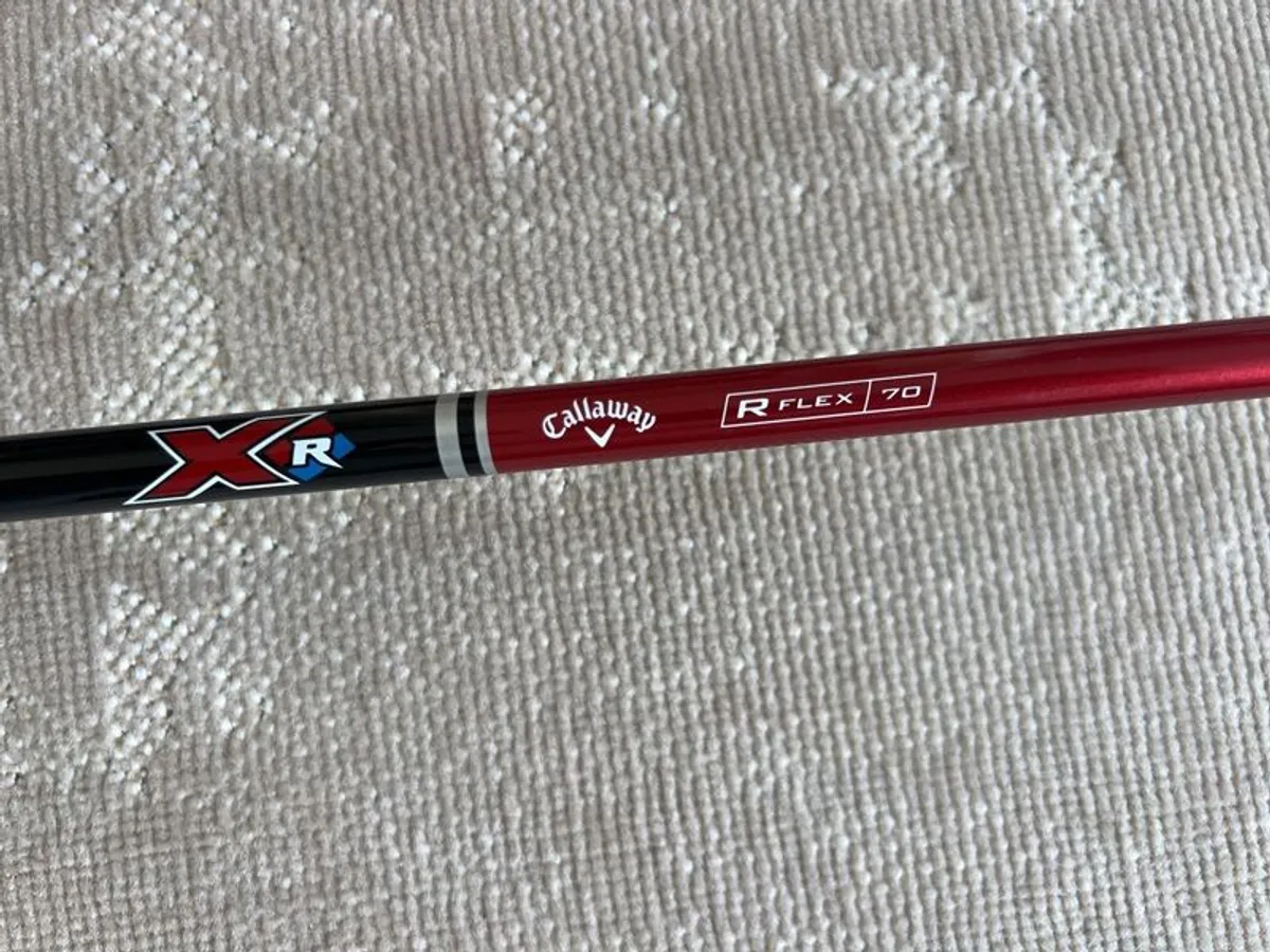 Callaway Xr Irons - Regular Flex Graphite Shafts - 5-PW - Image 3