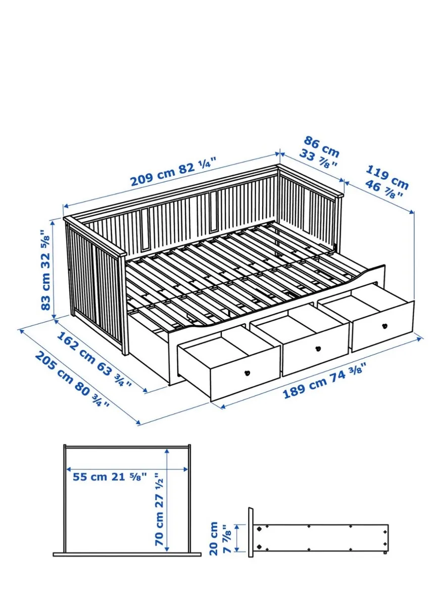Sofa bed - Image 2