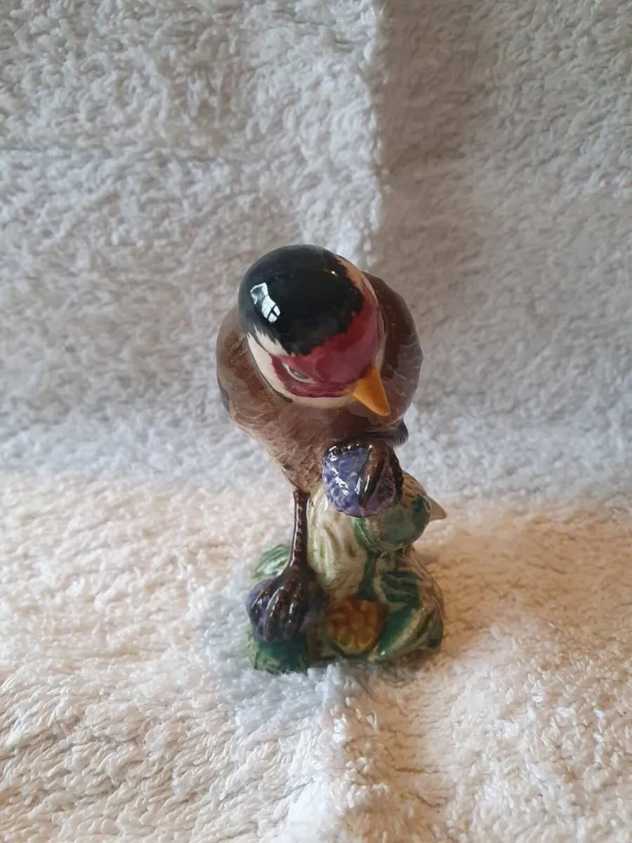 Vintage Beswick Goldfinch Bird Figurine - Image 3