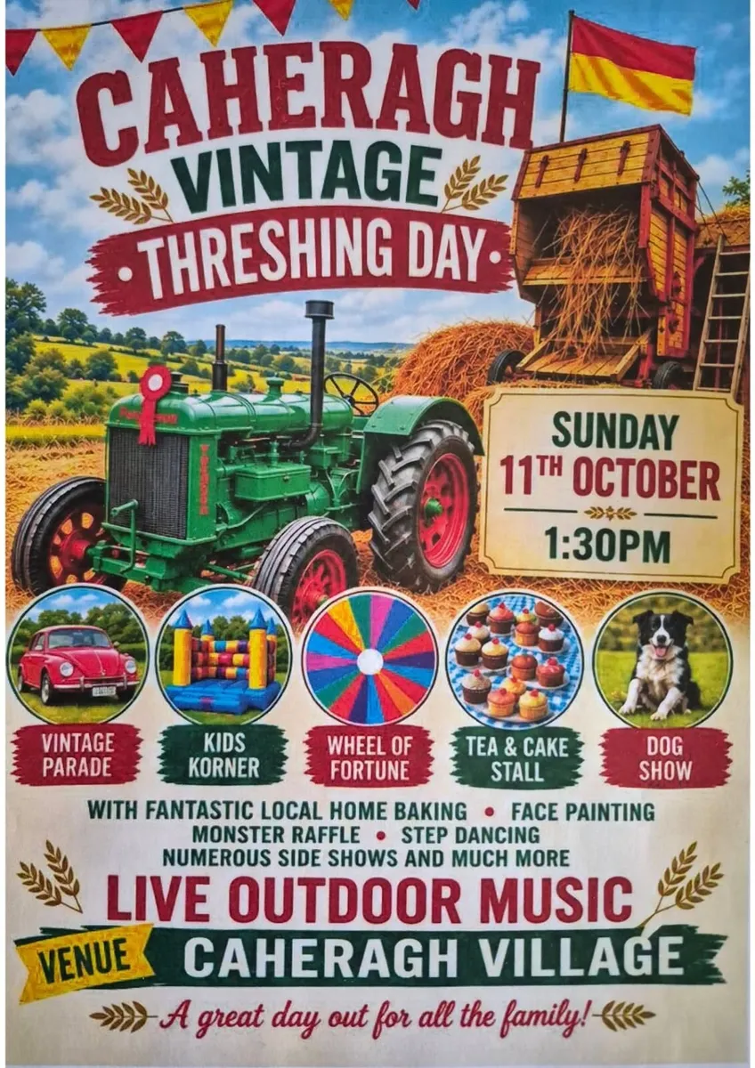 Caheragh Annual Threshing & Vintage  Rescheduled - Image 3