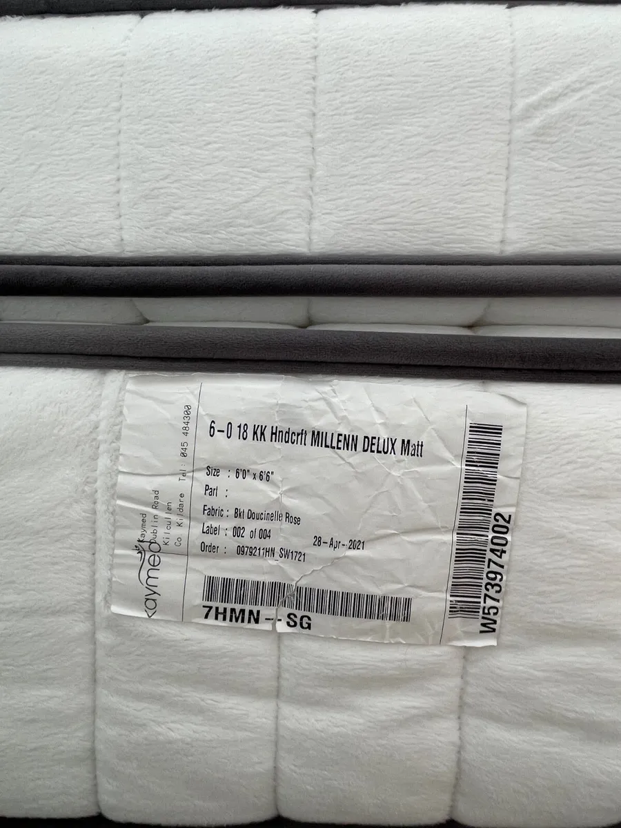 King Koil Handcraft Millenium Delux Mattress 6’x6’ - Image 3