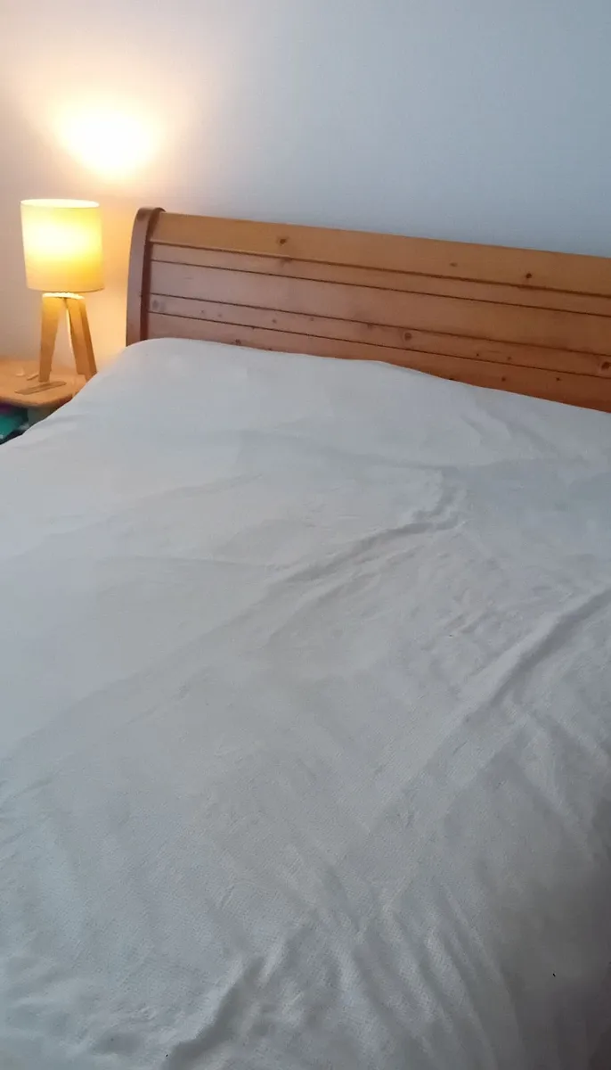 King Size Bed with Mattress - Image 4