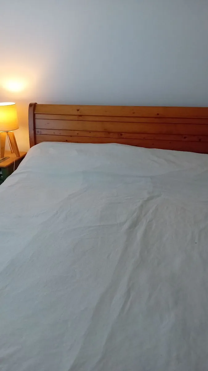 King Size Bed with Mattress - Image 2
