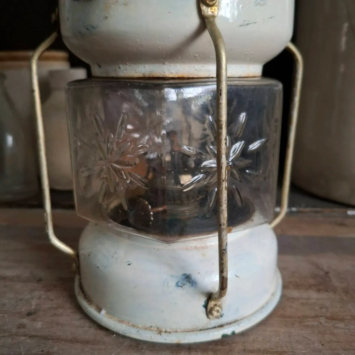 Mid-Century Nautical Style Storm Lantern - Image 2
