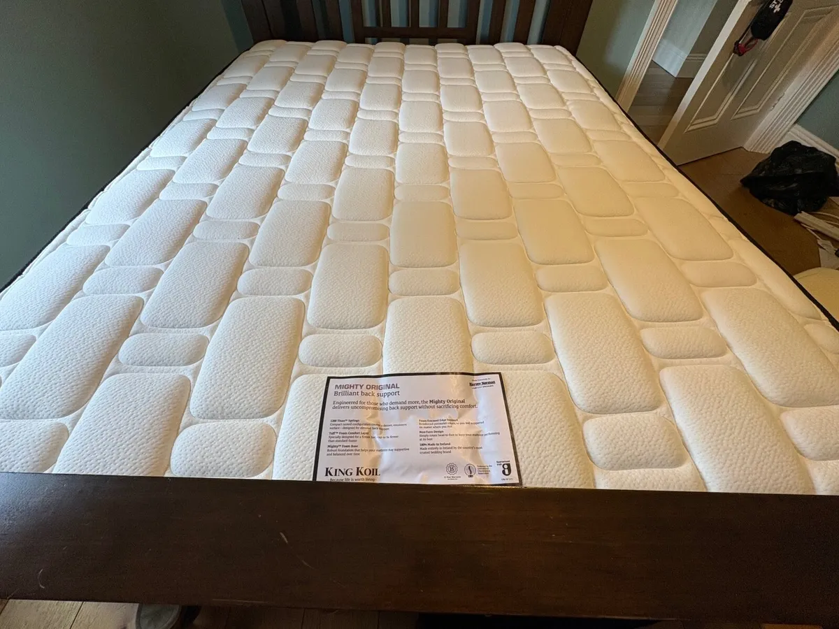 King Size King Koil Mattress - Two Months Old - Image 1