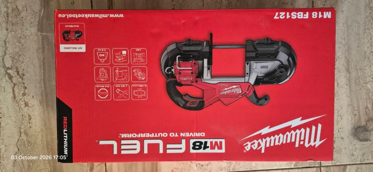 Milwaukee M18FBS127-0 Fuel Gen 2 127mm Deep Cut Ba - Image 1