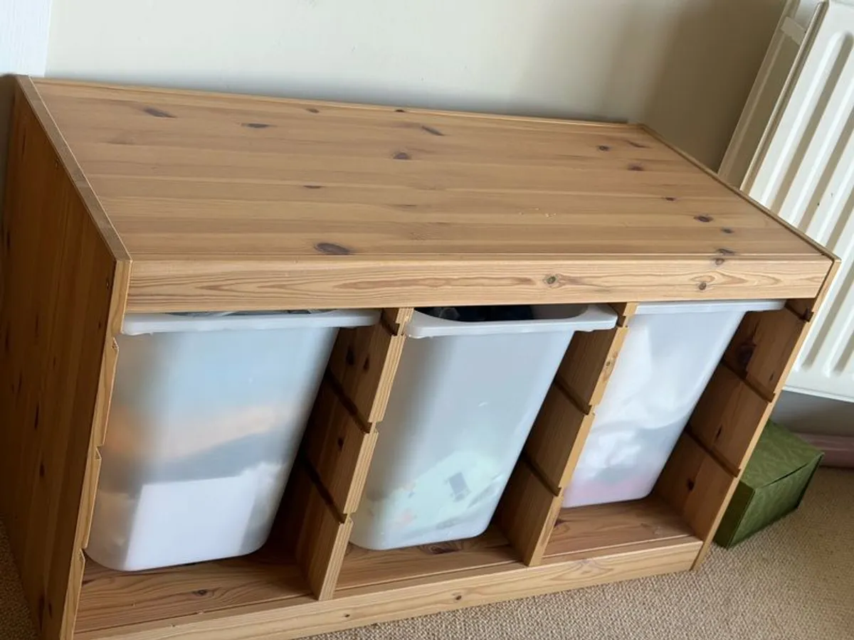 ikea wooden storage cabinet