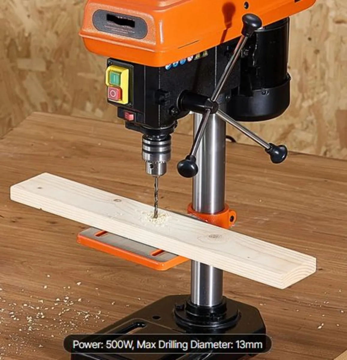 203.2mm Benchtop Drill Press,500W Induction Motor - Image 3