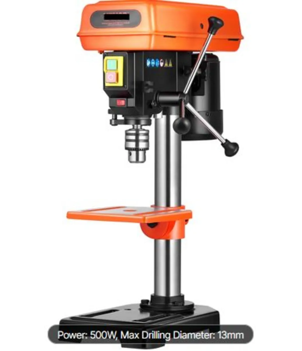 203.2mm Benchtop Drill Press,500W Induction Motor - Image 1
