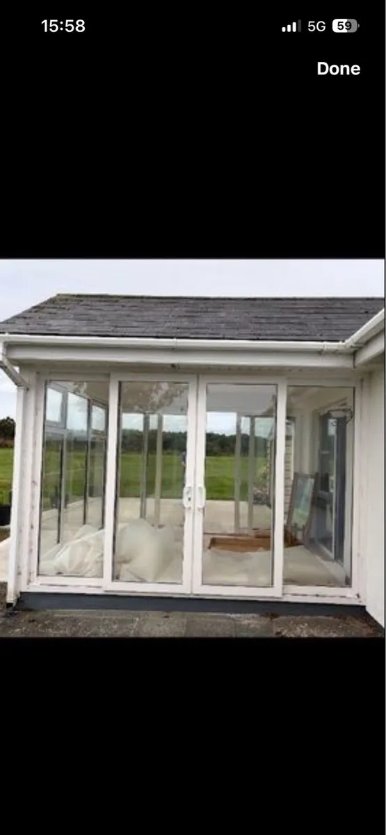 UPVC SLIDING DOOR LIKE NEW - Image 1