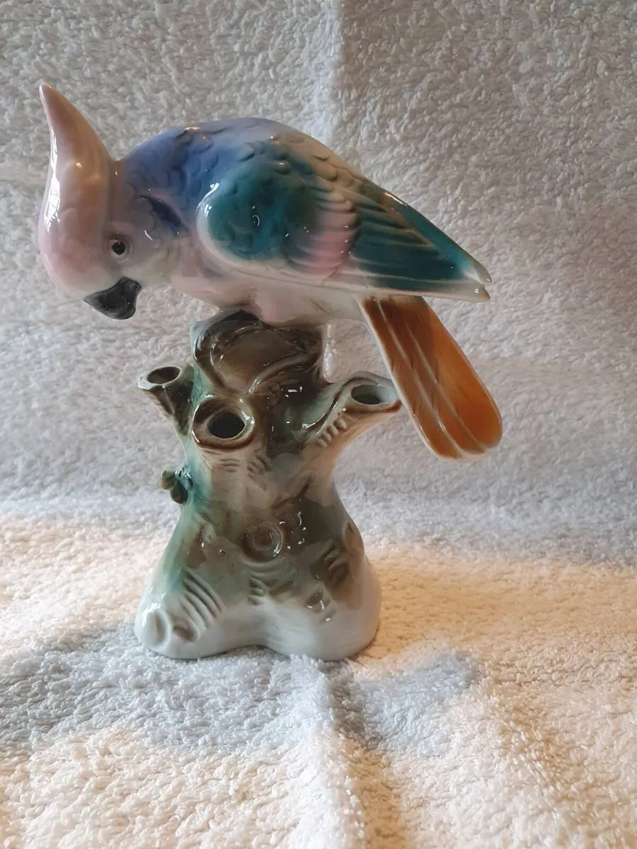 Vintage Carl Scheidig Parot Figurine - Image 4