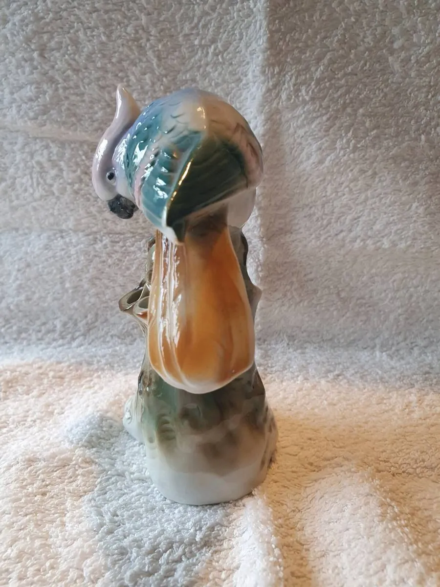 Vintage Carl Scheidig Parot Figurine - Image 1