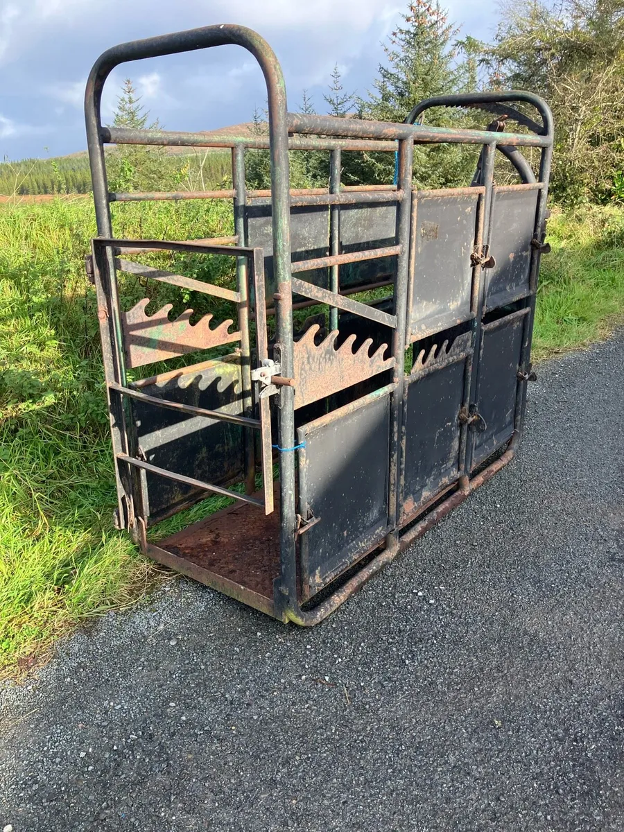 Mobile cattle crush - Image 1