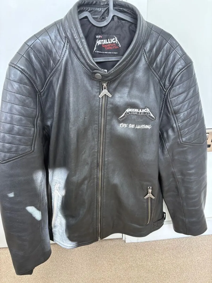 Metallica leather jacket - Image 1