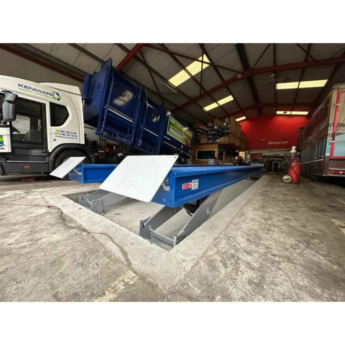 Ravaglioli Platform Scissor Truck Lift 400V 35 Ton - Image 4