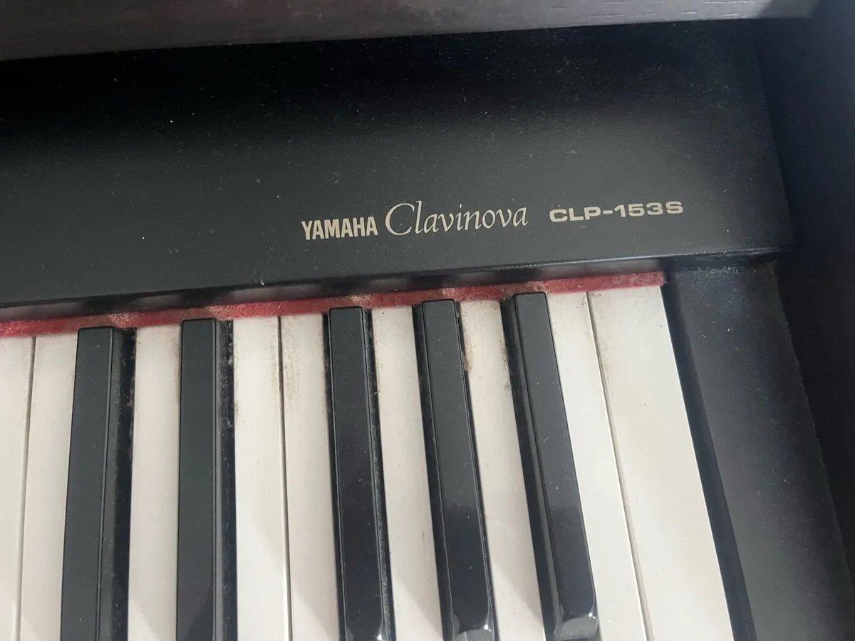 Electric Piano and Stool - Image 3