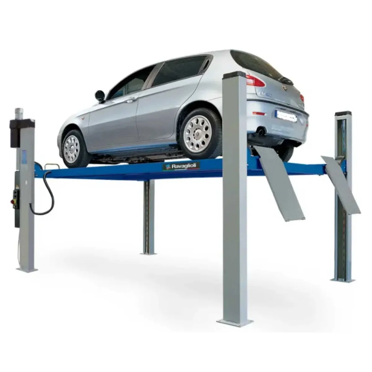 Ravaglioli 5 Ton 4 Post Car Flat Platform Lift - Image 1