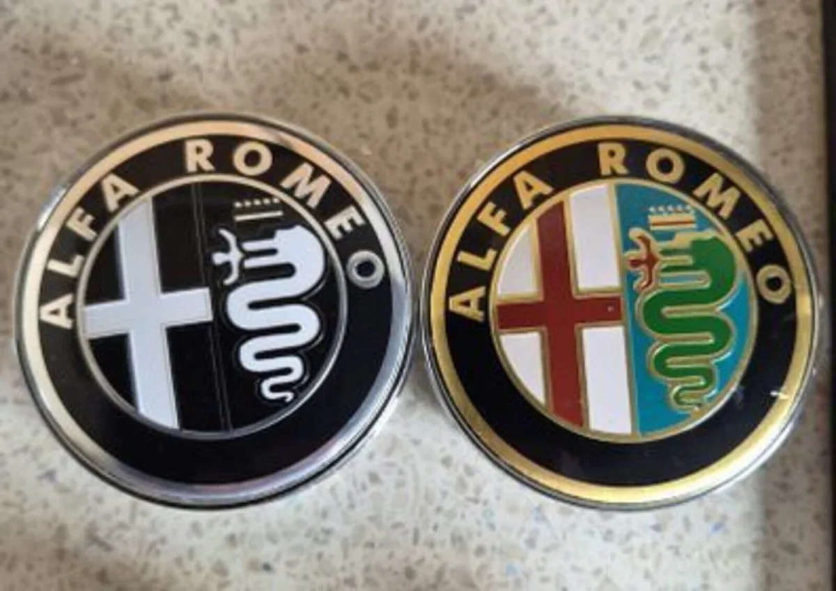 Alfa Romeo Centre Caps - FREE POST - Image 1