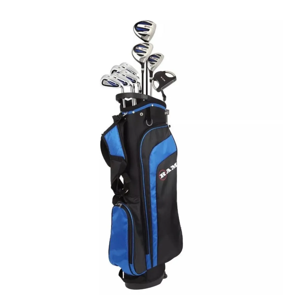 +1” Tall Player Mens Ram Golf Clubs Set NEW - Image 1