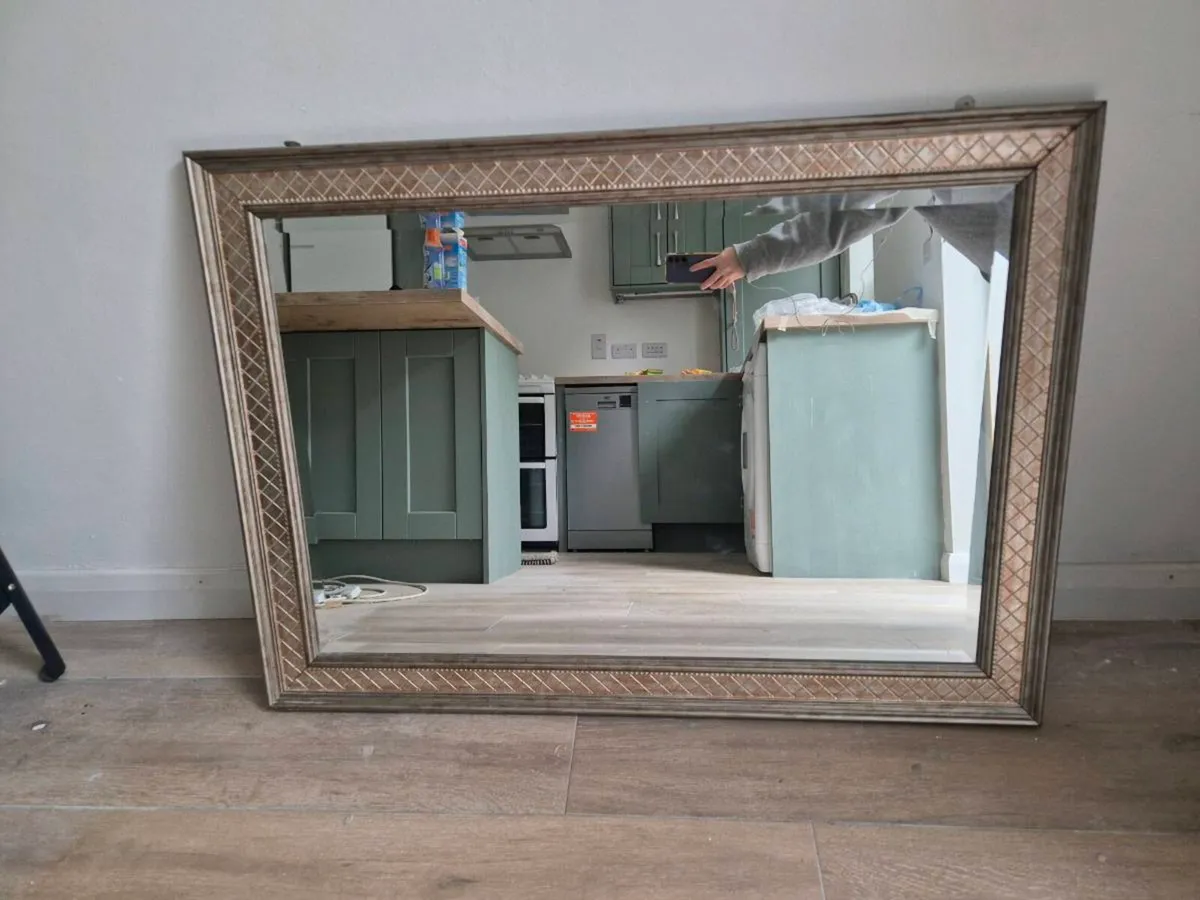 Large hanging mirror - Image 1