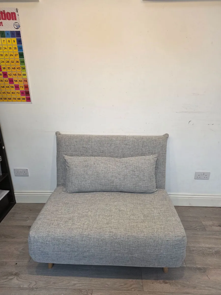 Harvey Norman Ava 1-Seater Sofa Bed - Image 1