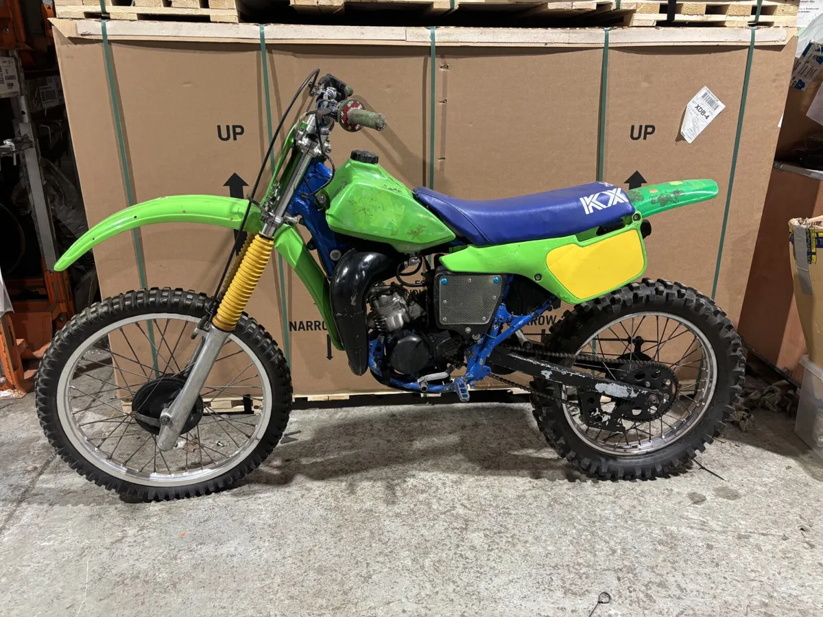 Full Size Kawasaki KX 80 - Very rare bike - Image 2