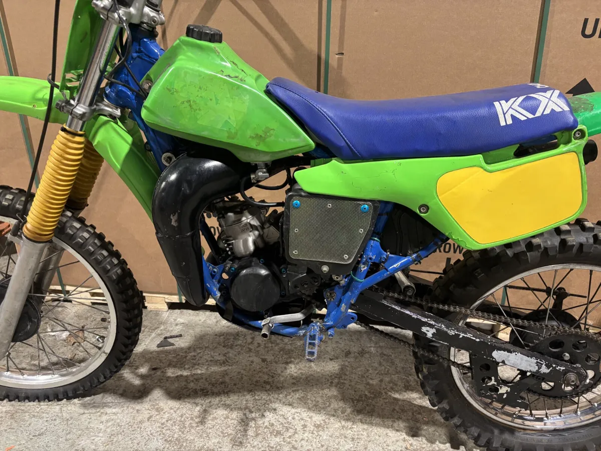 Full Size Kawasaki KX 80 - Very rare bike - Image 4