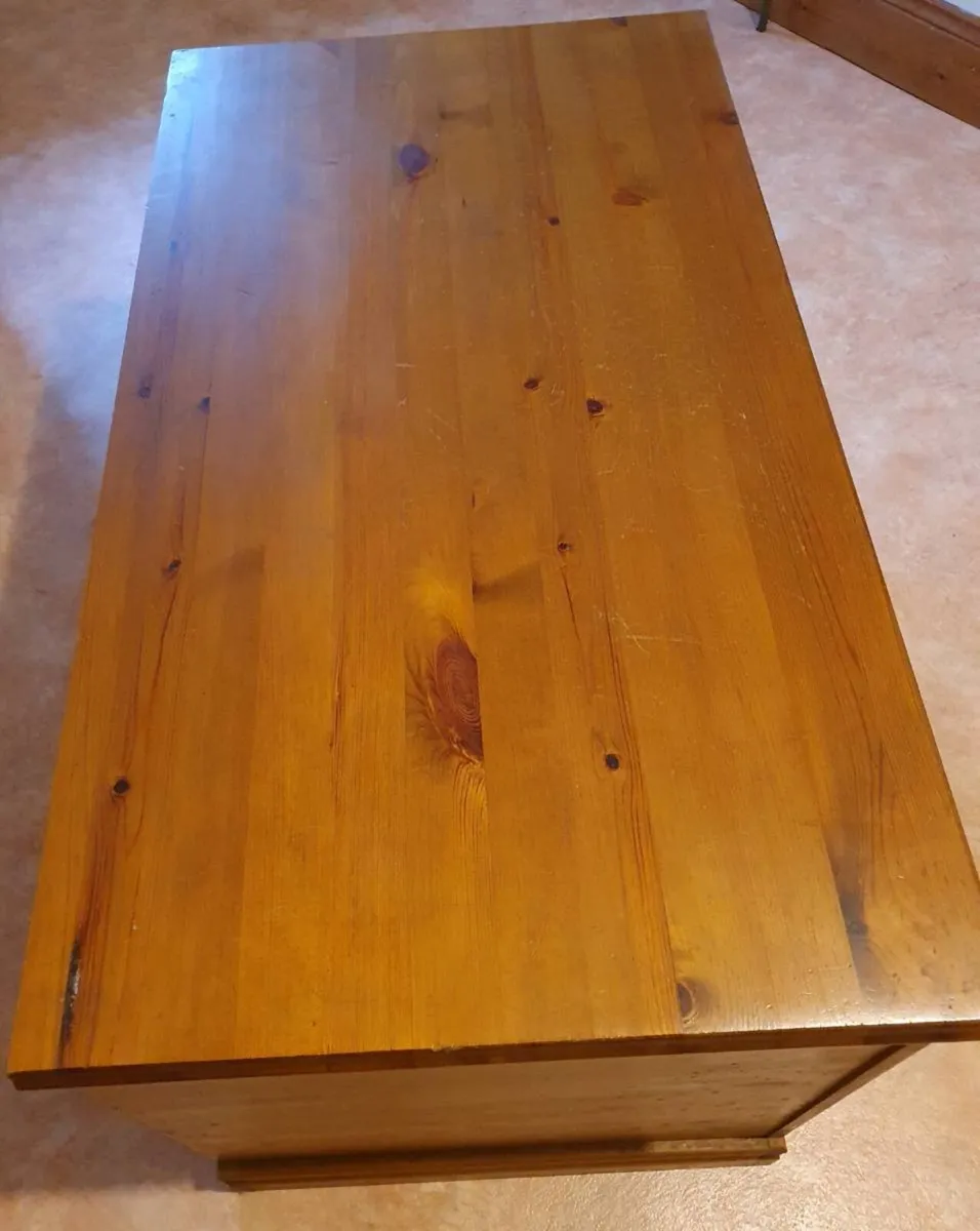 Blanket Box - Solid Pine - Image 3