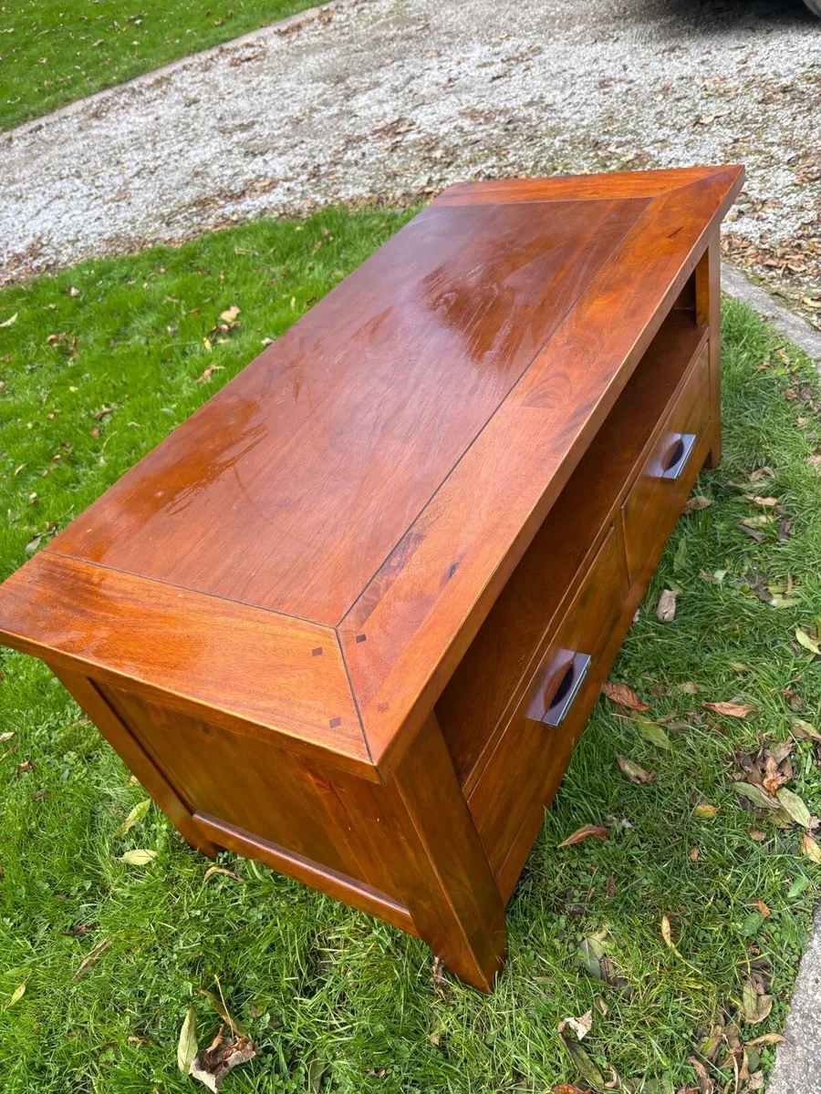 Solid wood tv unit - Image 2