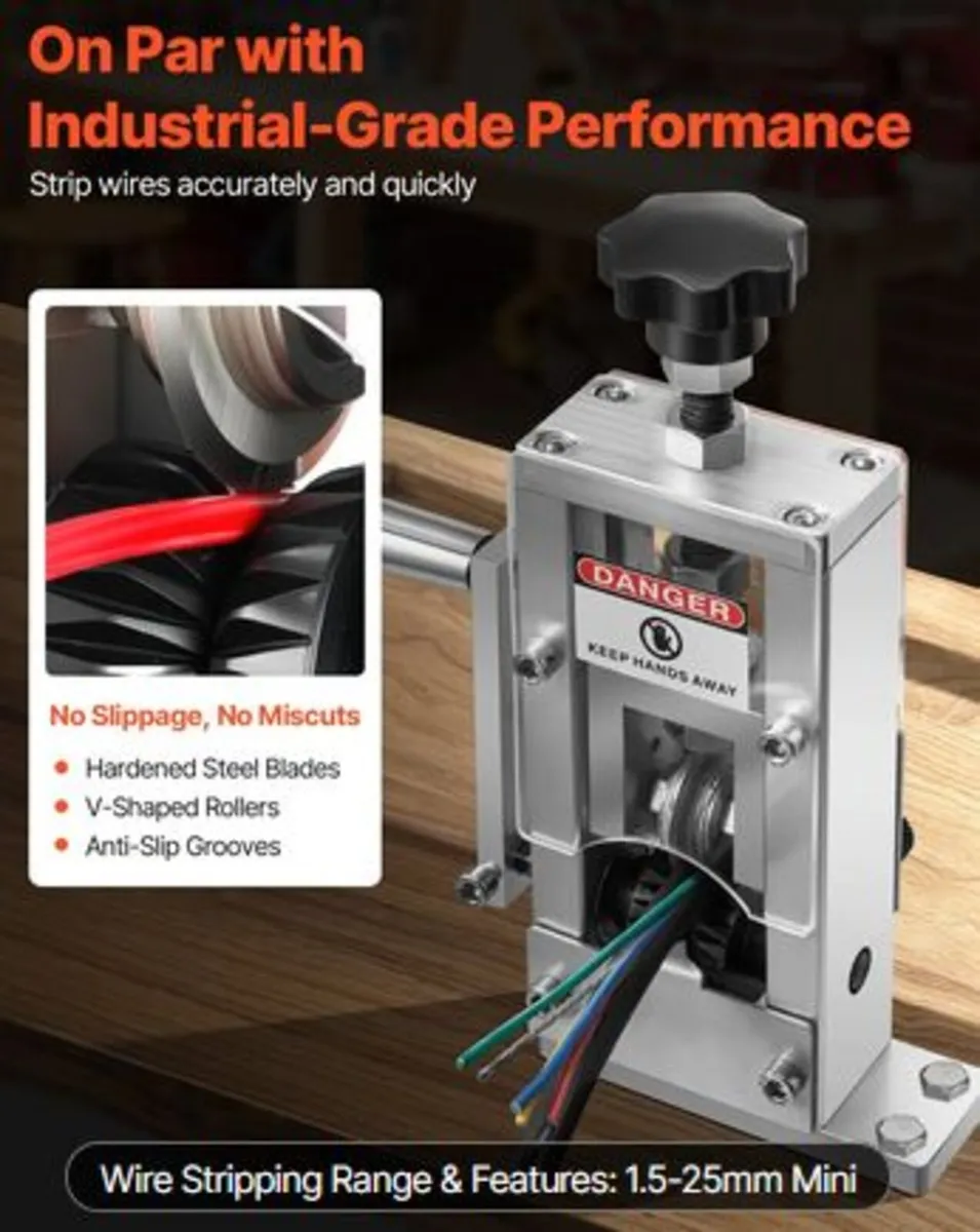 Manual Wire Stripper Stripping Machine 1,5-25 mm - Image 3