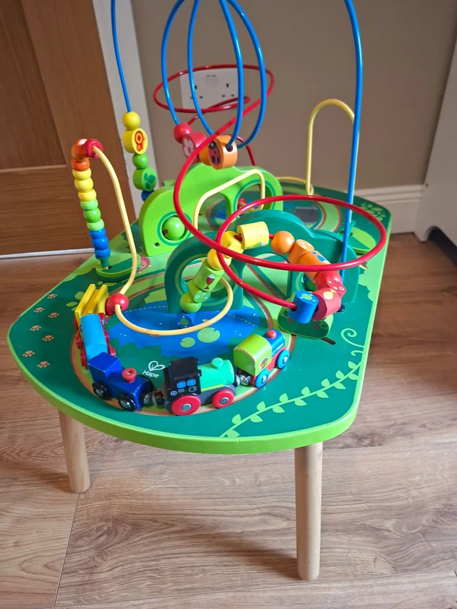 Hape Jungle Adventure Train Table - Image 2
