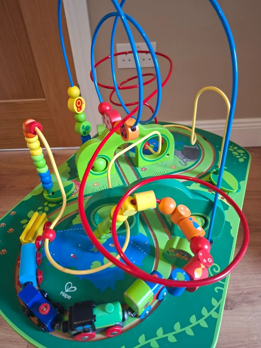Hape Jungle Adventure Train Table - Image 4