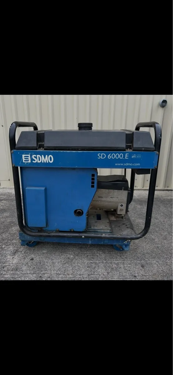 SDMO 6kva diesel generator - Image 1