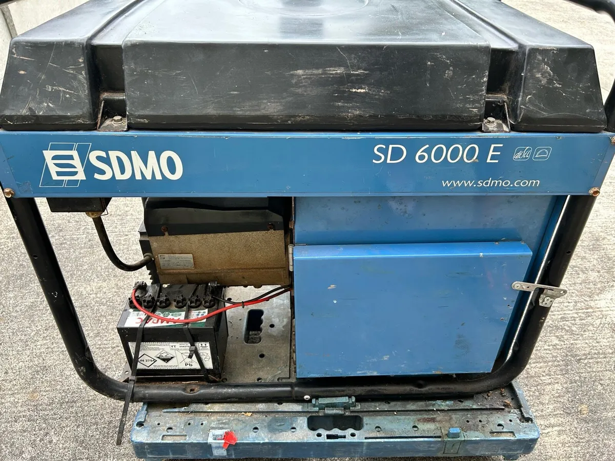 SDMO 6kva diesel generator - Image 2