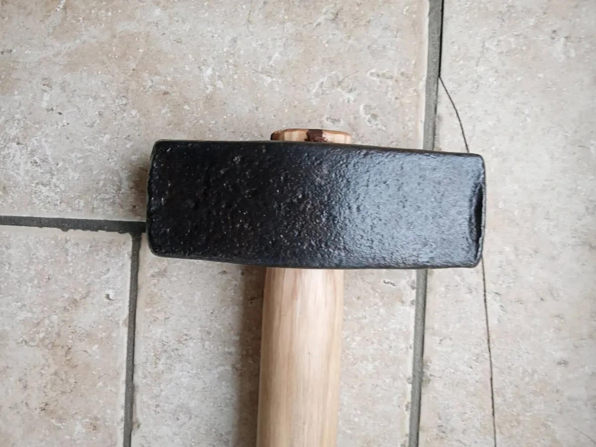 Vintage hand forged sledge hammer - Image 3