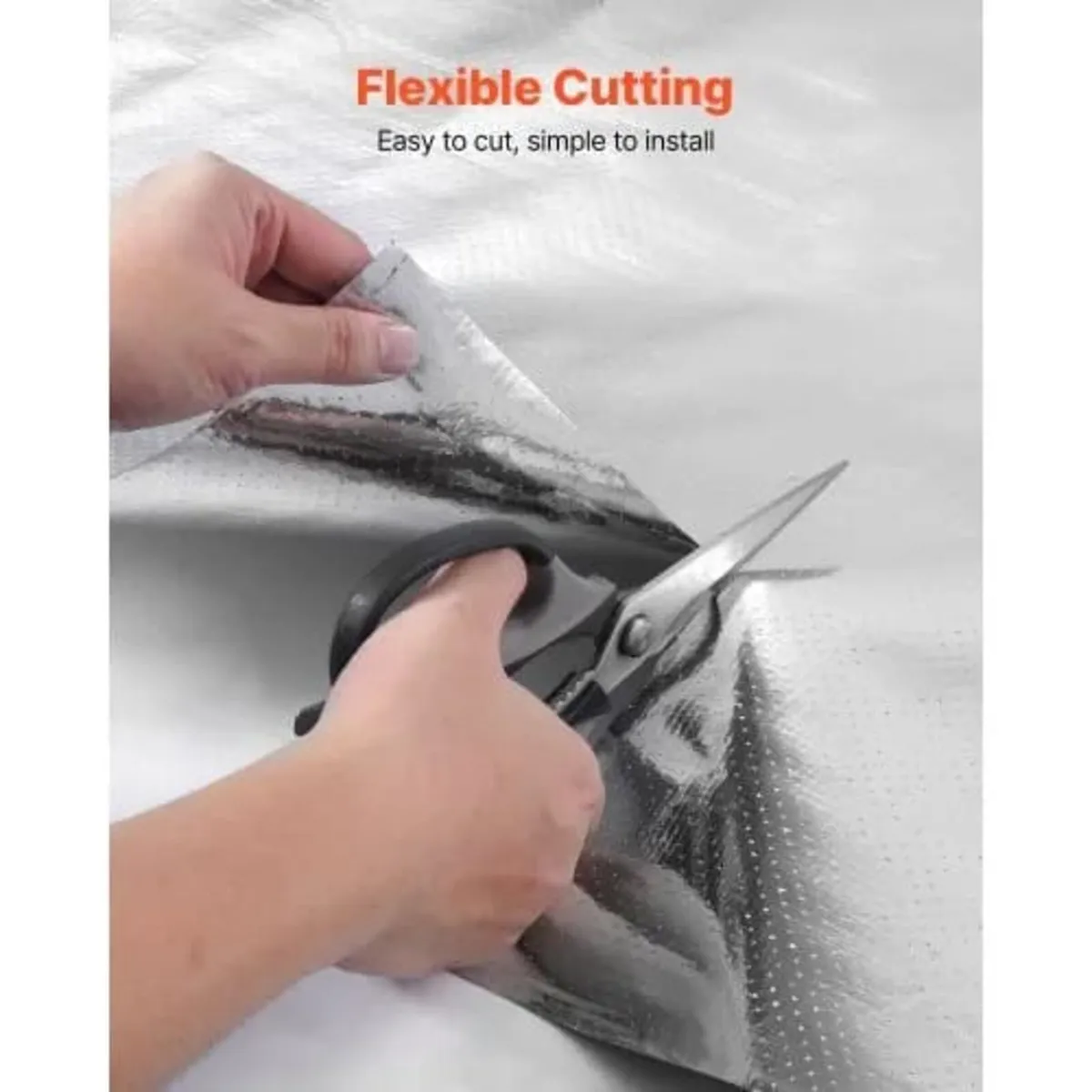 Double Reflective Insulation Roll, Perforated Wove - Image 3
