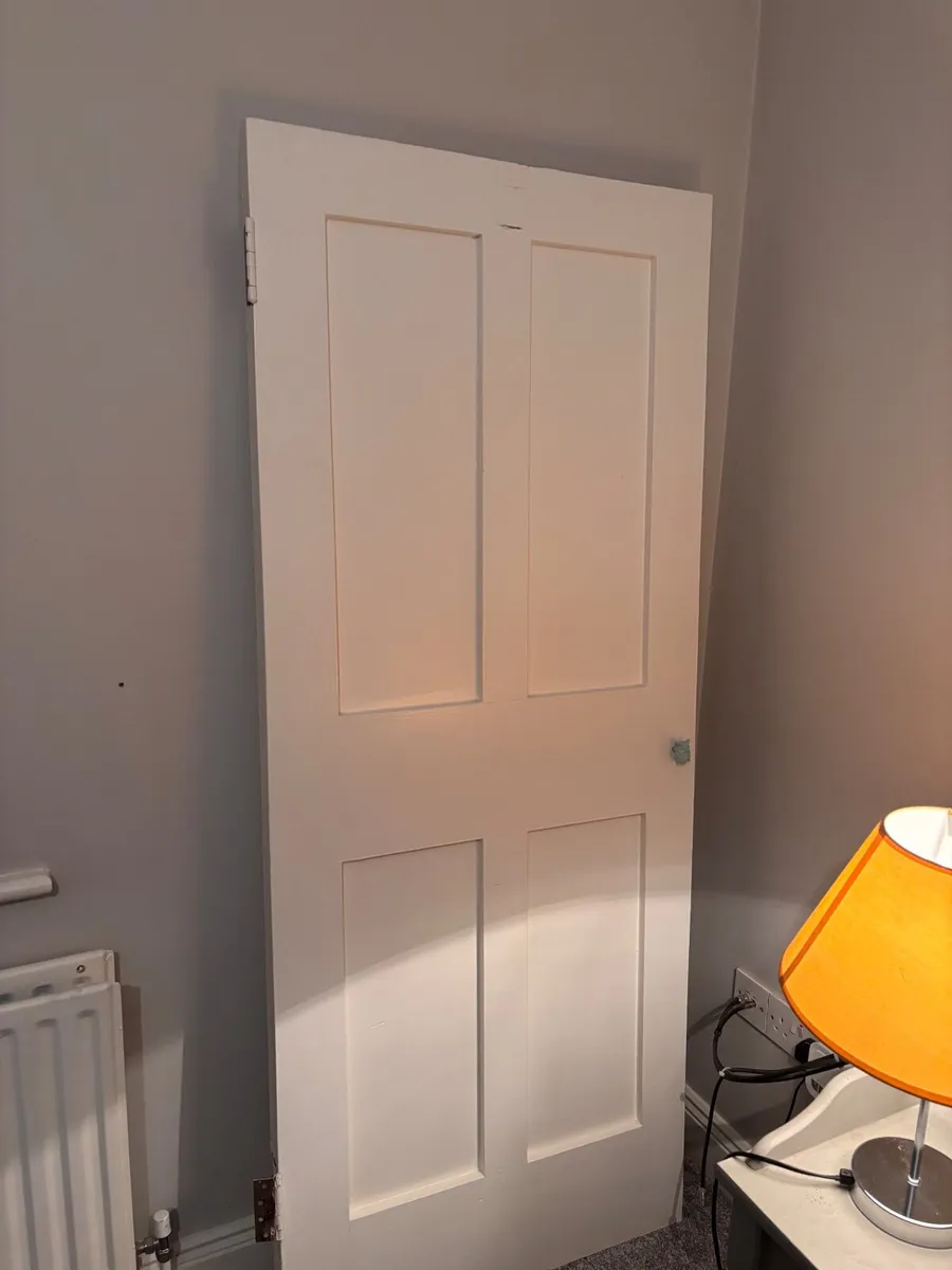 Old Style Wood Panel Door
