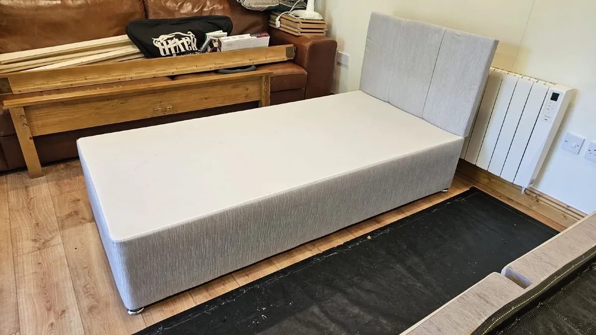 4ft6 Divan Bed Base x 3 - Image 3