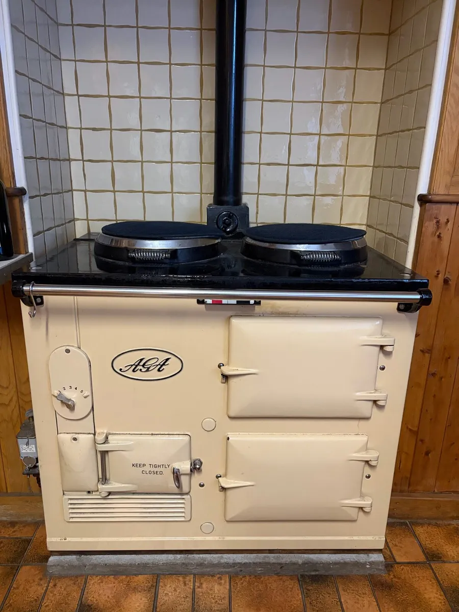 Traditional Cream 2-Oven Oil-Fired AGA - Image 1
