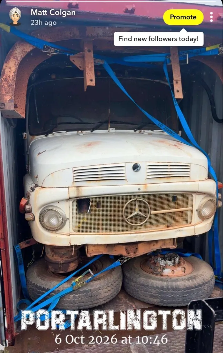 Mercedes 1418 truck - Image 2