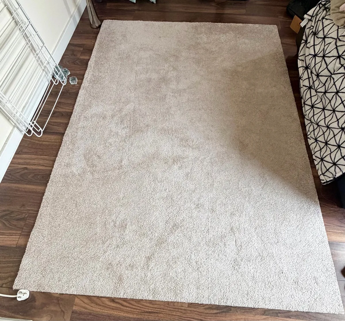 Cozy Beige Rug - Like New! ✨D15 - Image 1