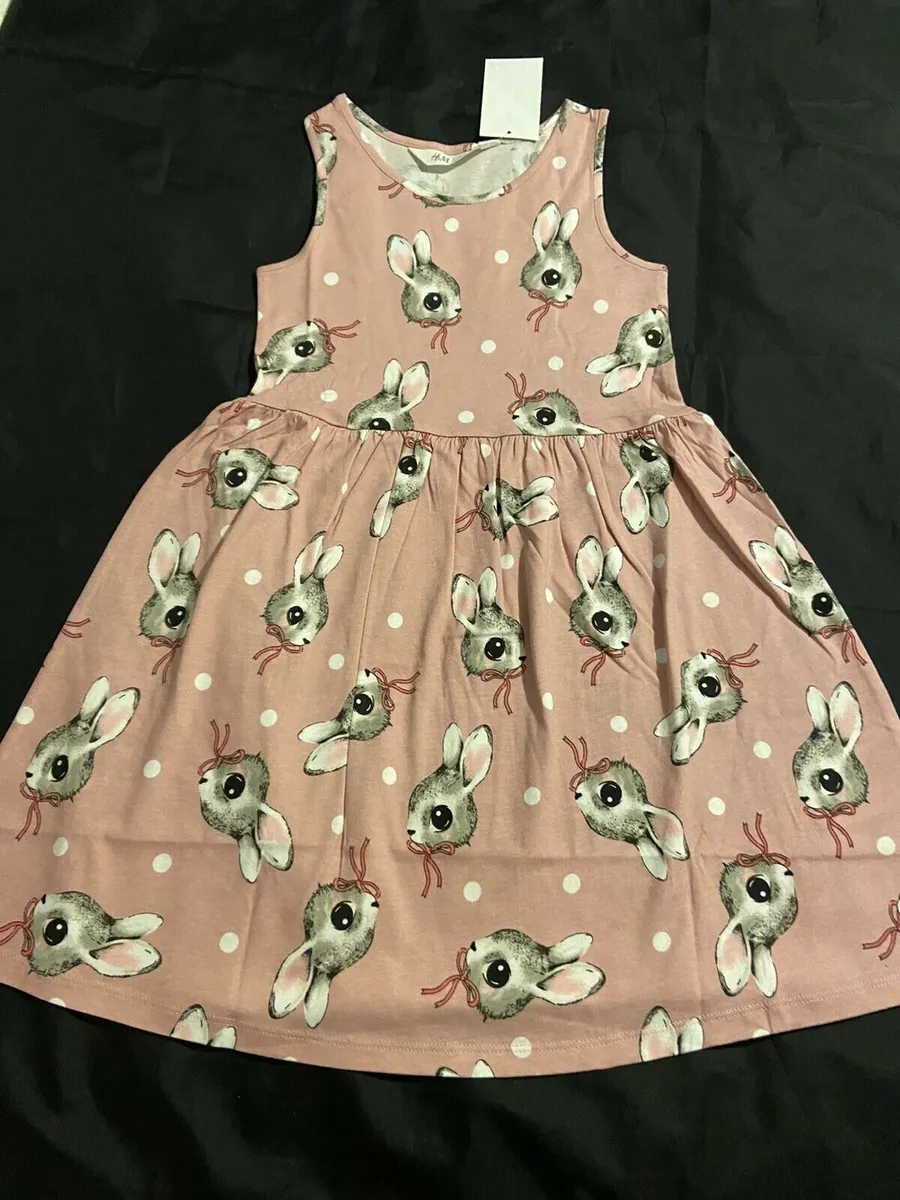 New: Bunny Rabbit dress age 8 - 10
