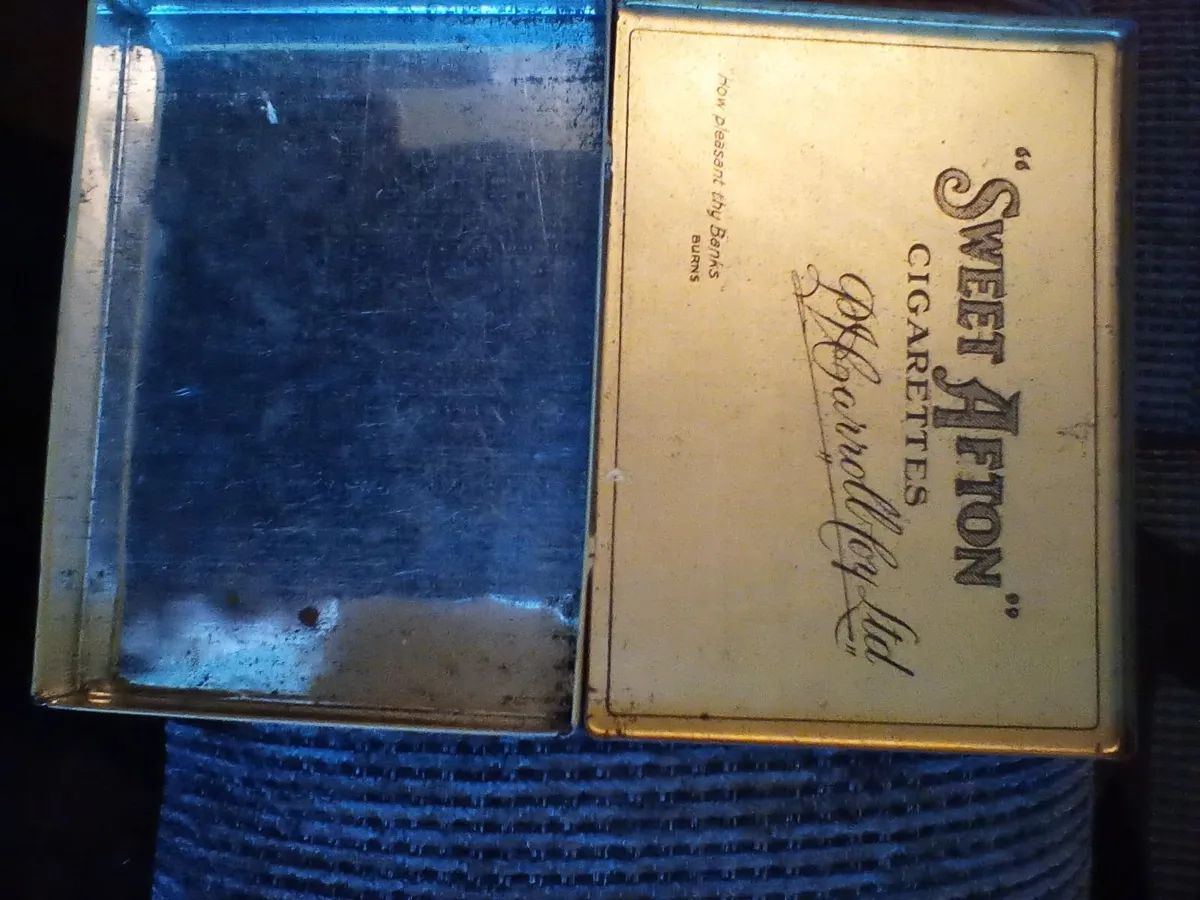 Vintage sweet afton tin - Image 2